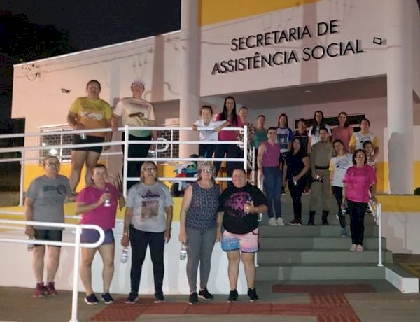 SECRETARIA DO BEM ESTAR SOCIAL PROMOVE CAMINHADA EM HOMENAGEM AO MÊS DA MULHER