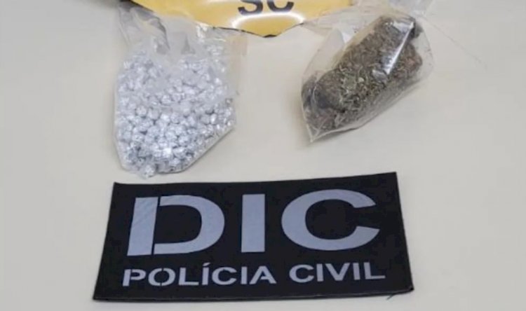 FRAIBURGO:  491 PEDRAS DE CRACK E PORÇÃO DE MACONHA SÃO APREENDIDAS  PELA POLÍCIA