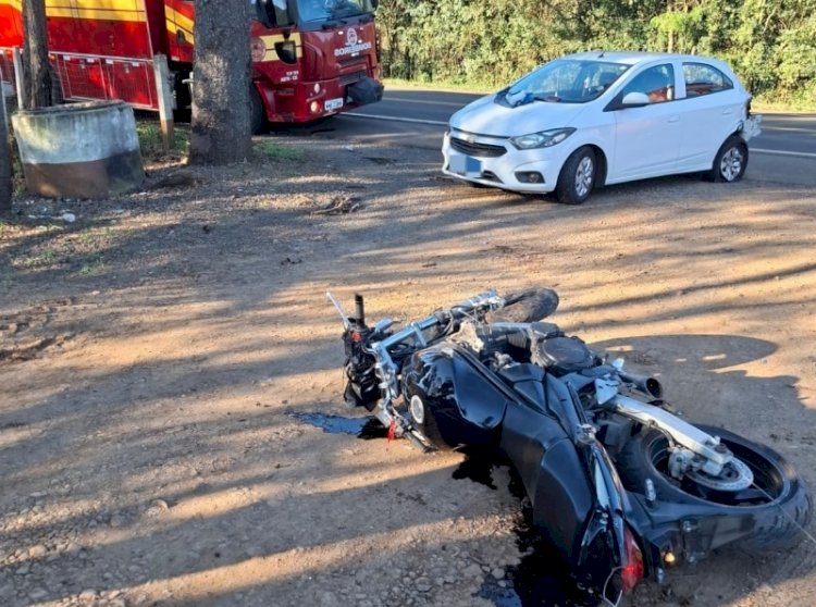 MOTOCICLISTA DE FRAIBURGO MORRE EMACIDENTE EM IBIAN