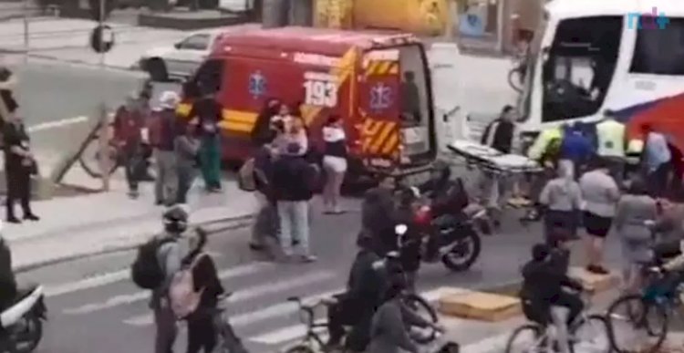 CRIANÇA É ATROPELADA E ESCALPELADA  AO IR PARA A ESCOLA DE BICICLETA