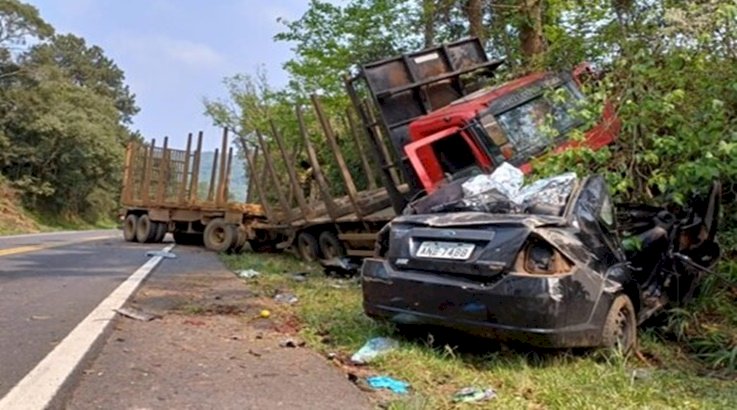 AS VÍTIMAS DO ACIDENTE NA BR 280, TINHAM DE 6 A 50 ANOS