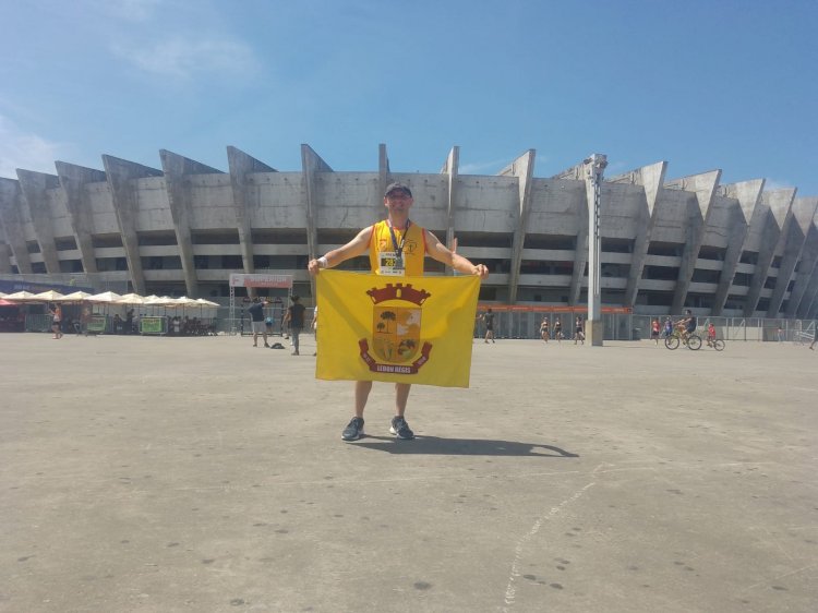 ATLETA LEBONREGENSE PARTICIPA DA VOLTA DA PAMPULHA EM MG