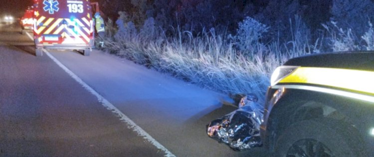 JOVEM MORRE APÓS QUEDA DE MOTOCICLETA